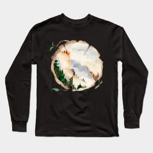 Seasonal forest Long Sleeve T-Shirt